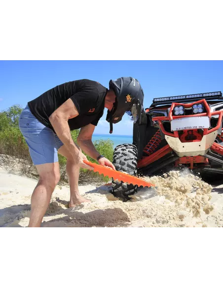 Plaques à sable Maxtrax Mini orange - La paire MAXTRAX - accessoire