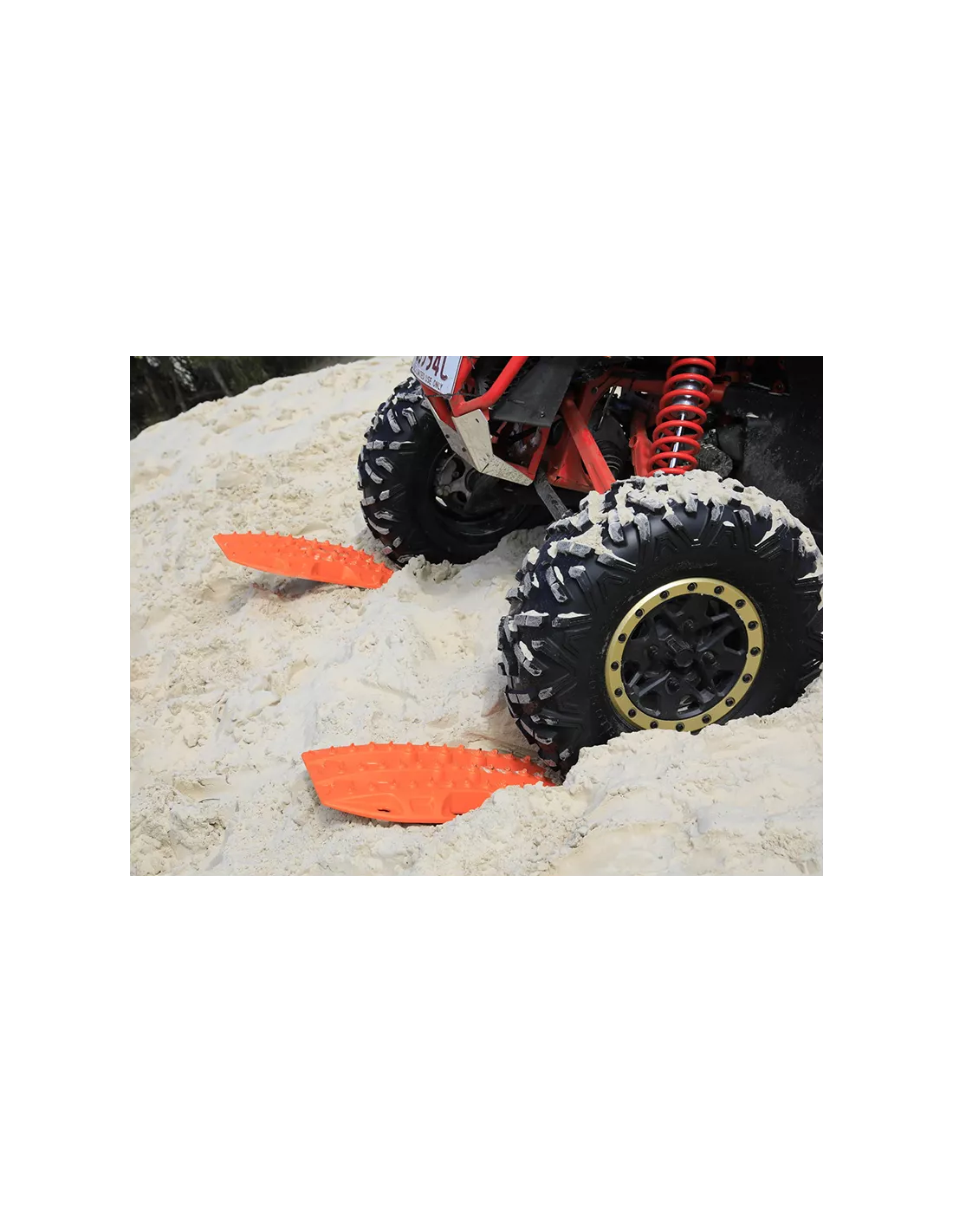 Plaques à sable Maxtrax Mini orange - La paire MAXTRAX - accessoire