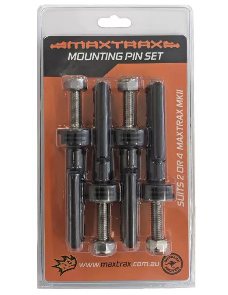 Fixation rapide Maxtrax MKII - Set de 4 pièces - Longueur filetage