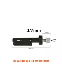 Fixation rapide Maxtrax MKII - Set de 4 pièces - Longueur filetage 2