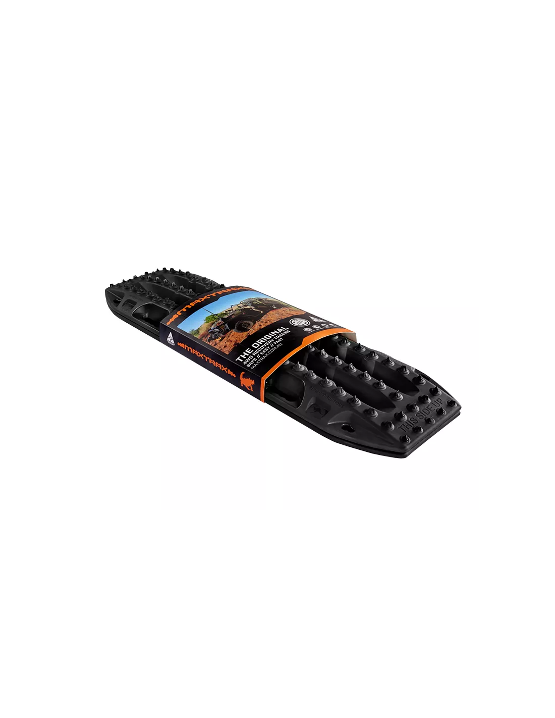 Plaques à sable Maxtrax MKII noire - La paire MAXTRAX - accessoire 4x4