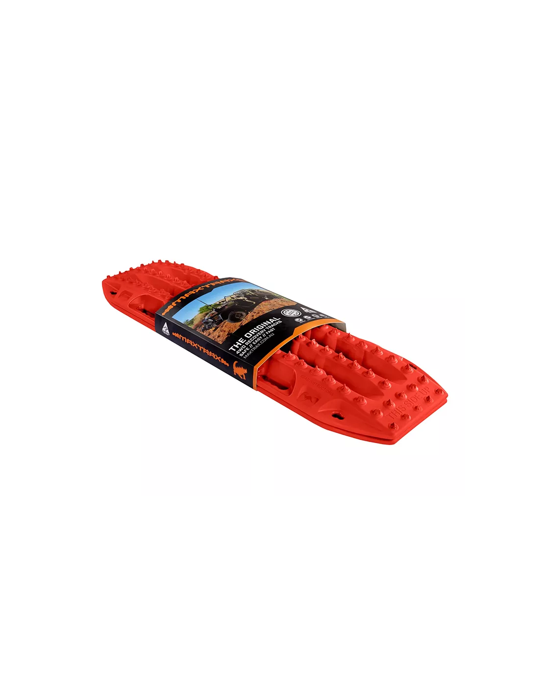 Plaques à sable Maxtrax MKII rouge - La paire MAXTRAX - accessoire 4x4