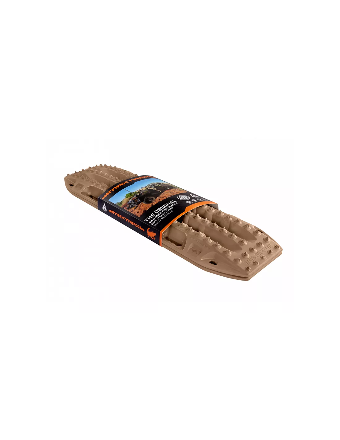Plaques à sable Maxtrax MKII sable - La paire MAXTRAX - accessoire 4x4