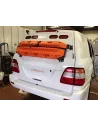 MAXTRAX-Sandplattenhalter auf der Heckklappe für Toyota HDJ100