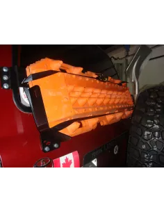 Support de plaques à sable Maxtrax sur le hayon pour Toyota HDJ80