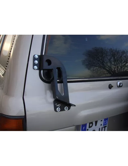 Support de plaques à sable Maxtrax sur le hayon pour Toyota HDJ80