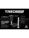 Schnellsperrachsen 113 mm für Ted Sandplatte TRED -