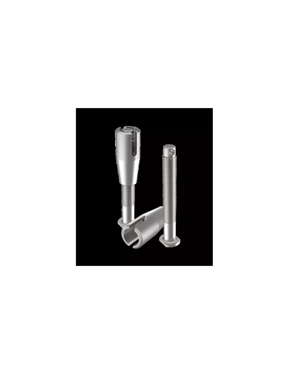 Axes pour fixation 115 mm pour plaque à sable Tred TRED - accessoire