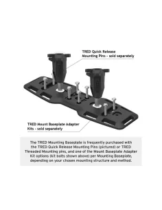 Support plat de montage pour plaques à sable Tred - La pièce TRED -