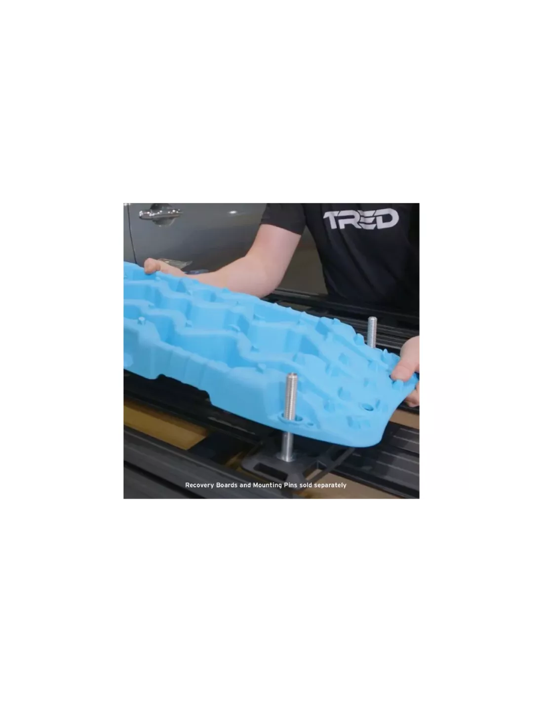 Support plat de montage pour plaques à sable Tred - La pièce TRED -