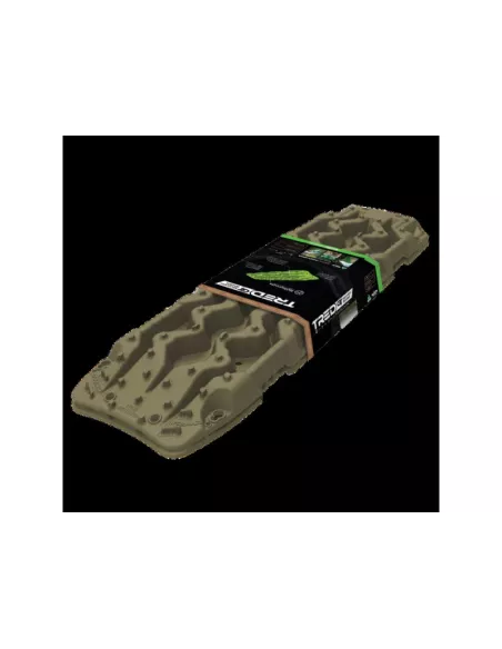 Plaques à sable Tred GT Recovery vert militaire - La paire TRED -