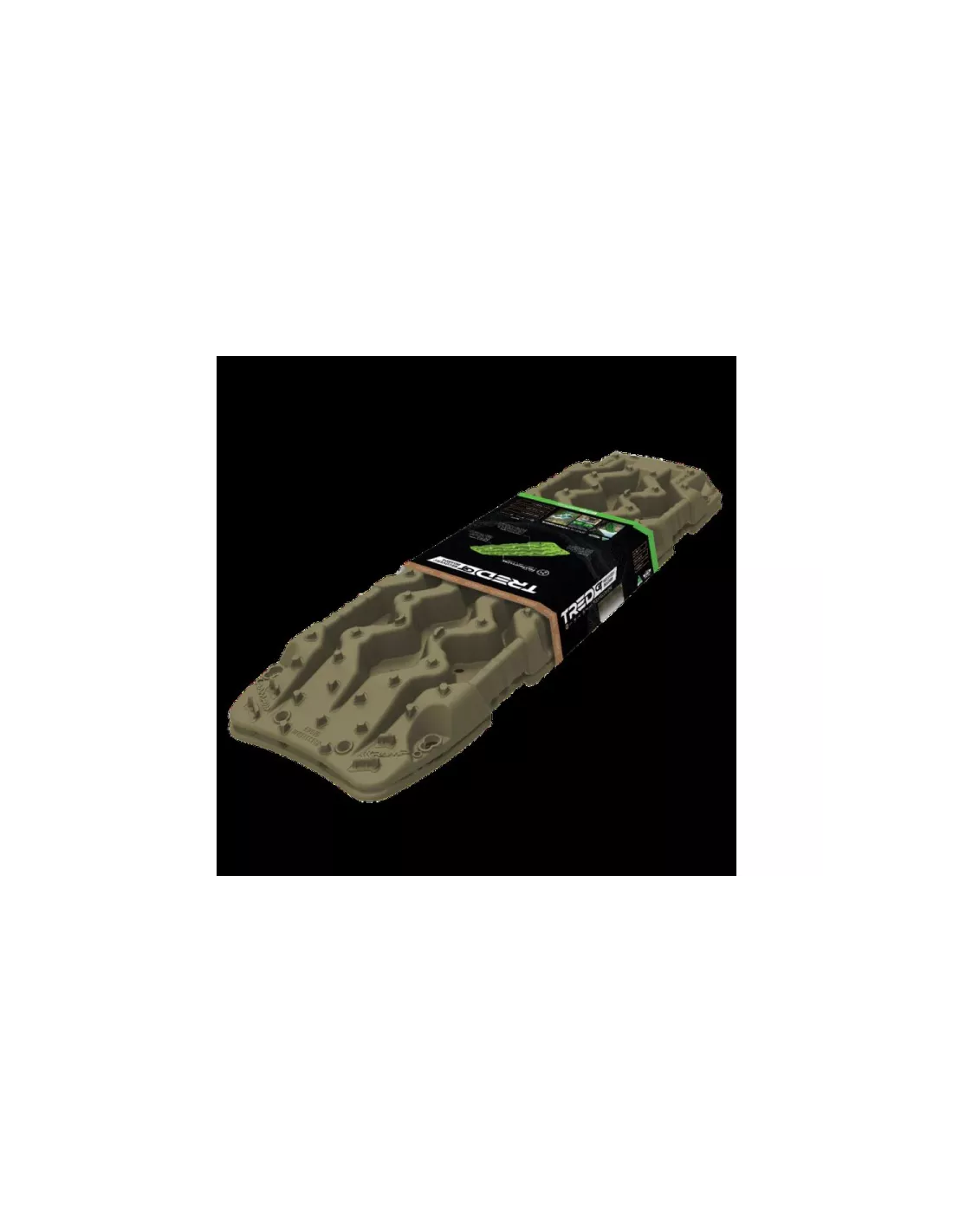 Plaques à sable Tred GT Recovery vert militaire - La paire TRED -