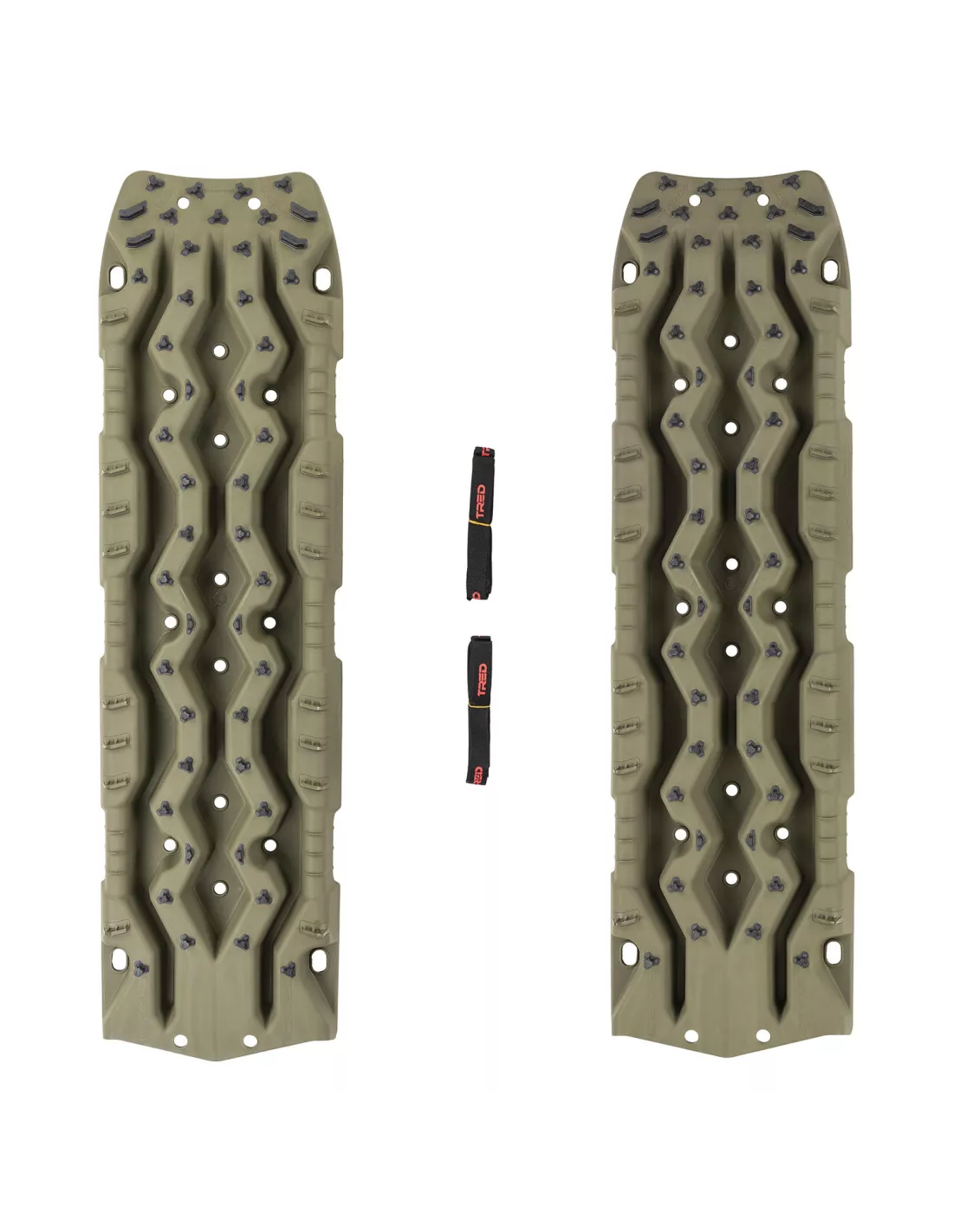 Plaques à sable Tred Pro Recovery vert military - La paire TRED -