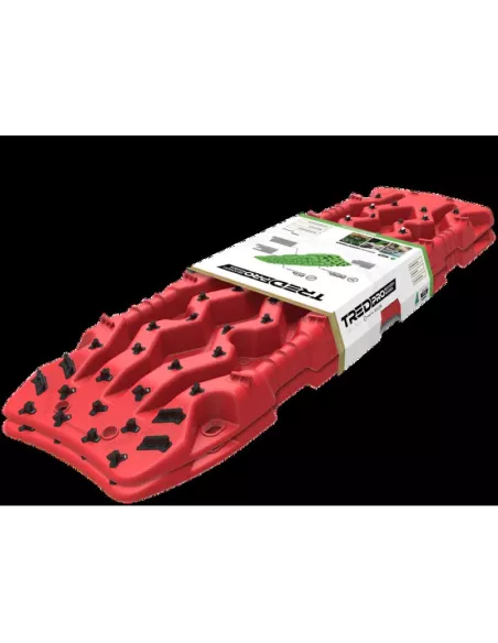 Plaques à sable Tred Pro Recovery rouge - La paire TRED - accessoire