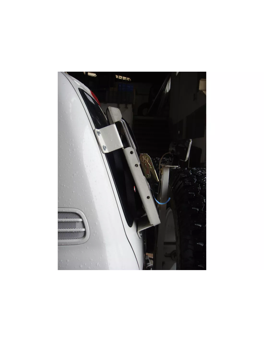 Support de plaques à sable sur le hayon pour Toyota HDJ100 N4-Offroad