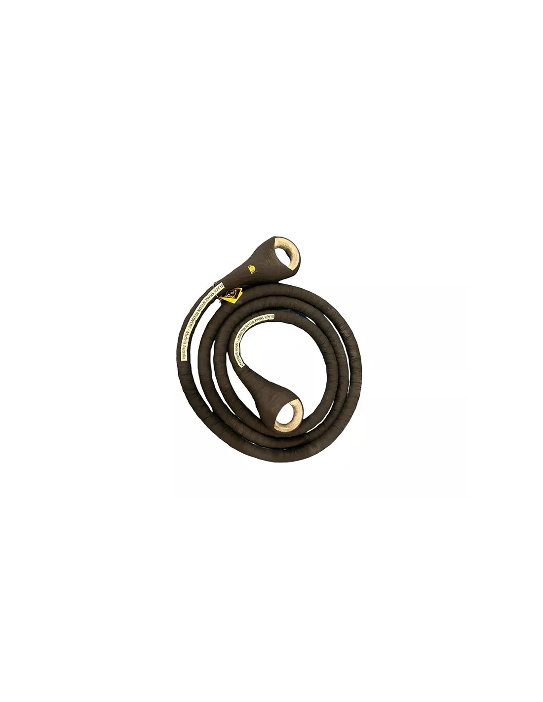 Sangle kinétique professionnelle Black Snake 10 Mètres 8 Tonnes BLACK
