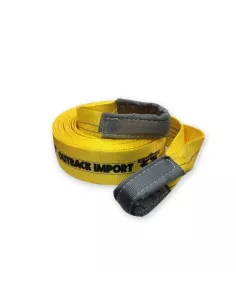 Sangle de traction 10M 12T largeur 90mm OUTBACK IMPORT jaune OUTBACK