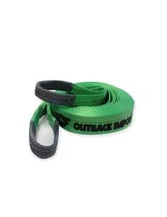 Sangle de traction 10M 9T largeur 60mm OUTBACK IMPORT vert OUTBACK