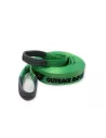 Sangle de traction 10M 9T largeur 60mm OUTBACK IMPORT vert OUTBACK