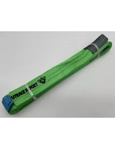 Sangle de traction 5M 9T largeur 60mm OUTBACK IMPORT verte OUTBACK