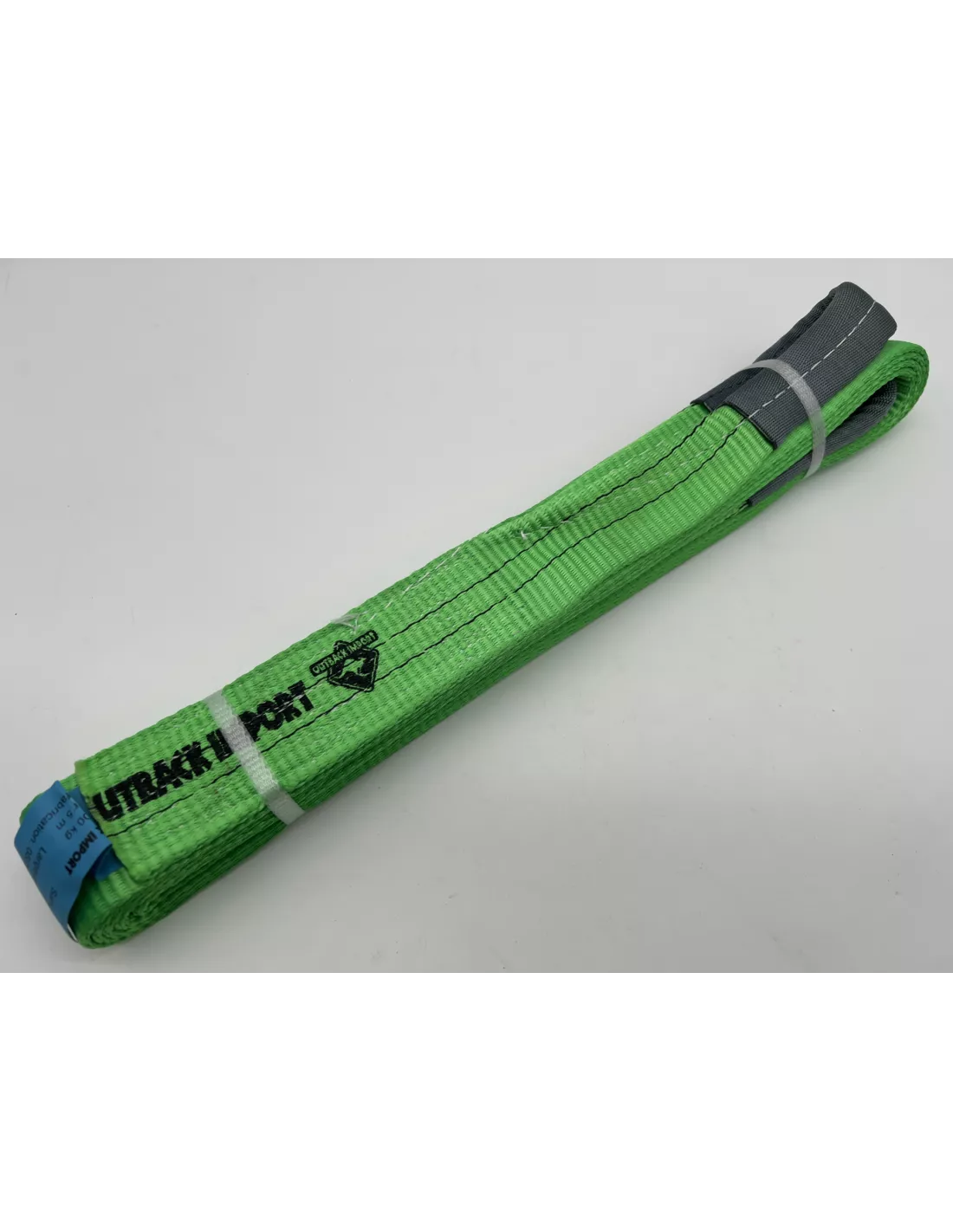 Sangle de traction 5M 9T largeur 60mm OUTBACK IMPORT verte OUTBACK
