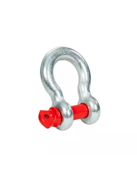 Manille lyre galvanisée ARB - axe rouge - Ø22mm - 4750 kgs ARB -