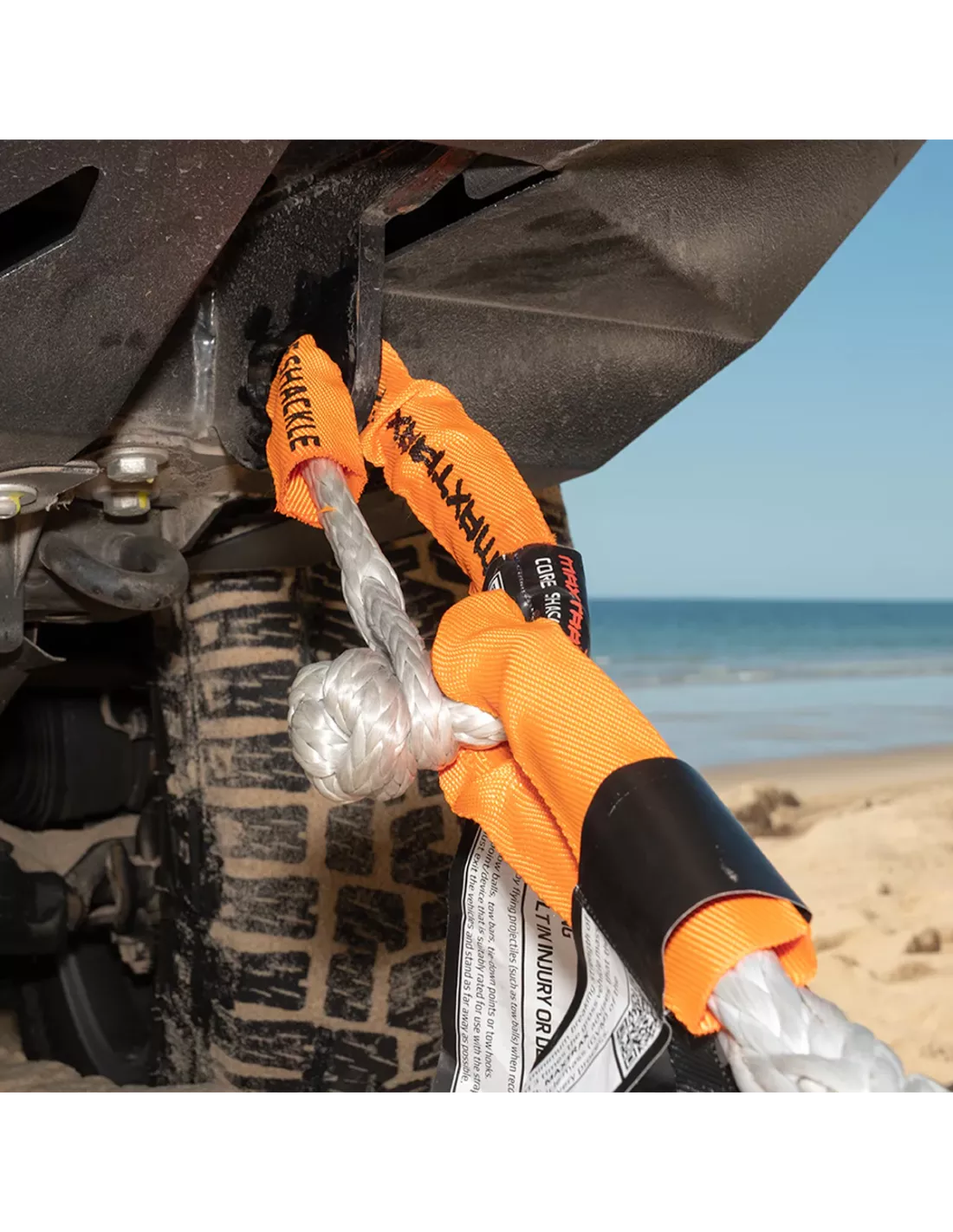 Flexibele Manilla Maxtrax Core Shackle 14t MAXTRAX - 4x4 accessoire