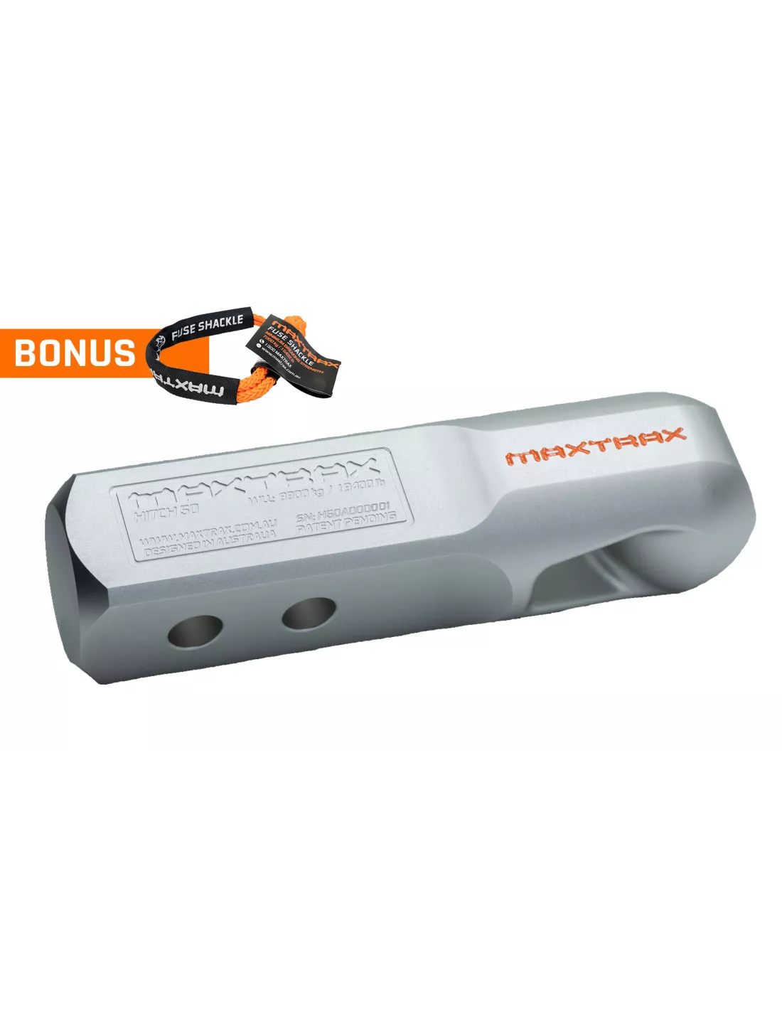 Crochet de remorquage pour corde Maxtrax Hitch 50 MAXTRAX -