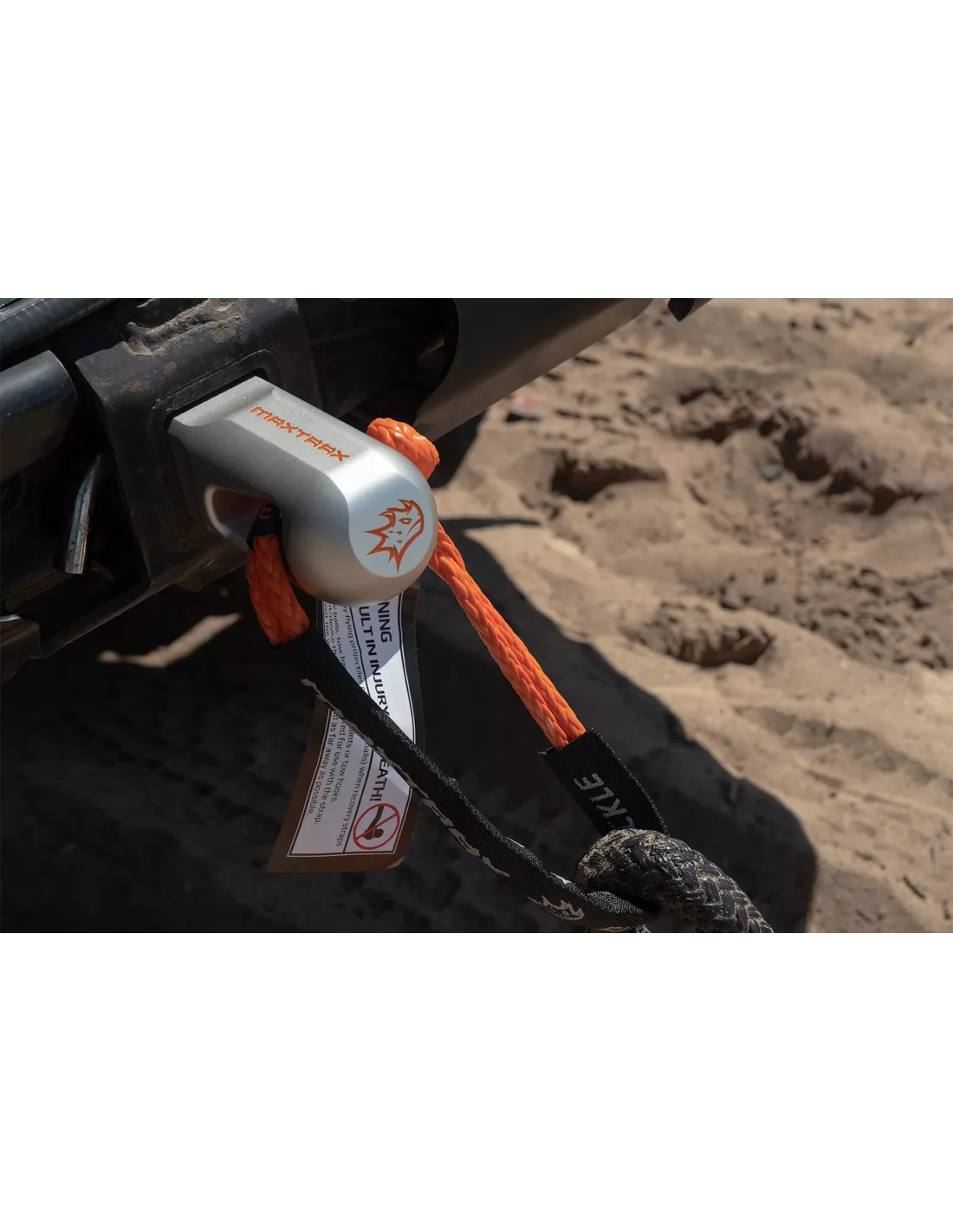 Crochet de remorquage pour corde Maxtrax Hitch 50 MAXTRAX -