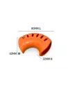Protecteur caoutchouc orange de Manille Maxtrax Shackle shield - La