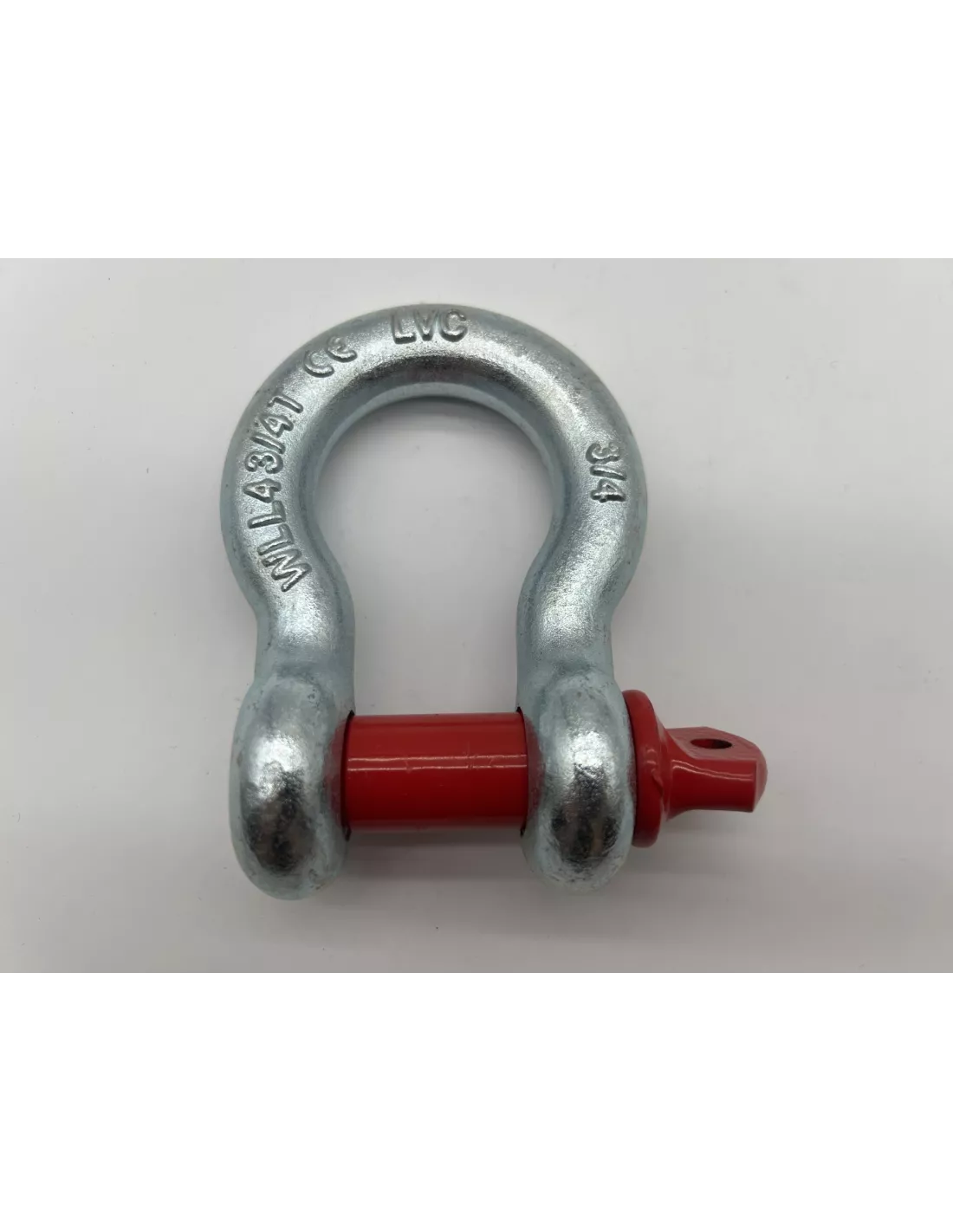 Galvanisierte Lyre Manila - Rote Achse - Ø22mm - 4750 kg OUTBACK IMPORT