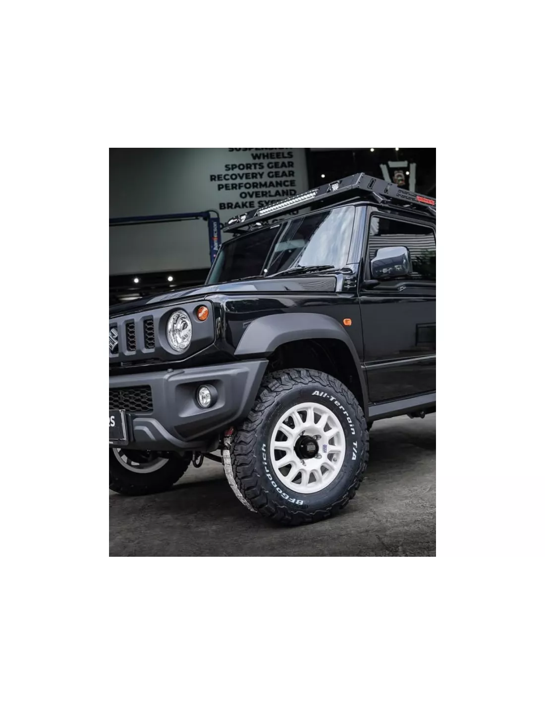 Jante Alu Braid Fullrace Rally Blanche 7x15 5x139 7 ET-3 Jimny 2018+