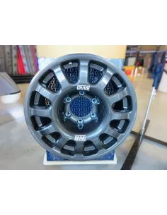Graue Fullrace-Braid Alu Rim 7x15 5x139 7 ET22 Jimny GL BRAID - 2