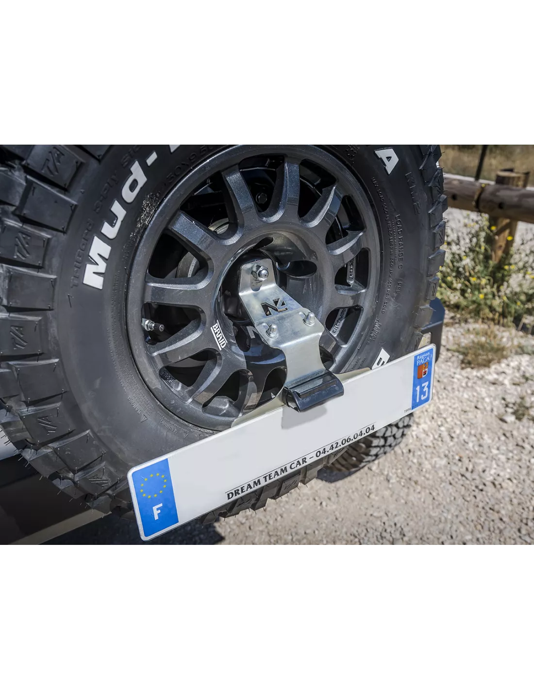 Grijze Fullrace Vlecht ALU RIM 7x15 5x139 7 ET22 JIMNY GL BRAID -