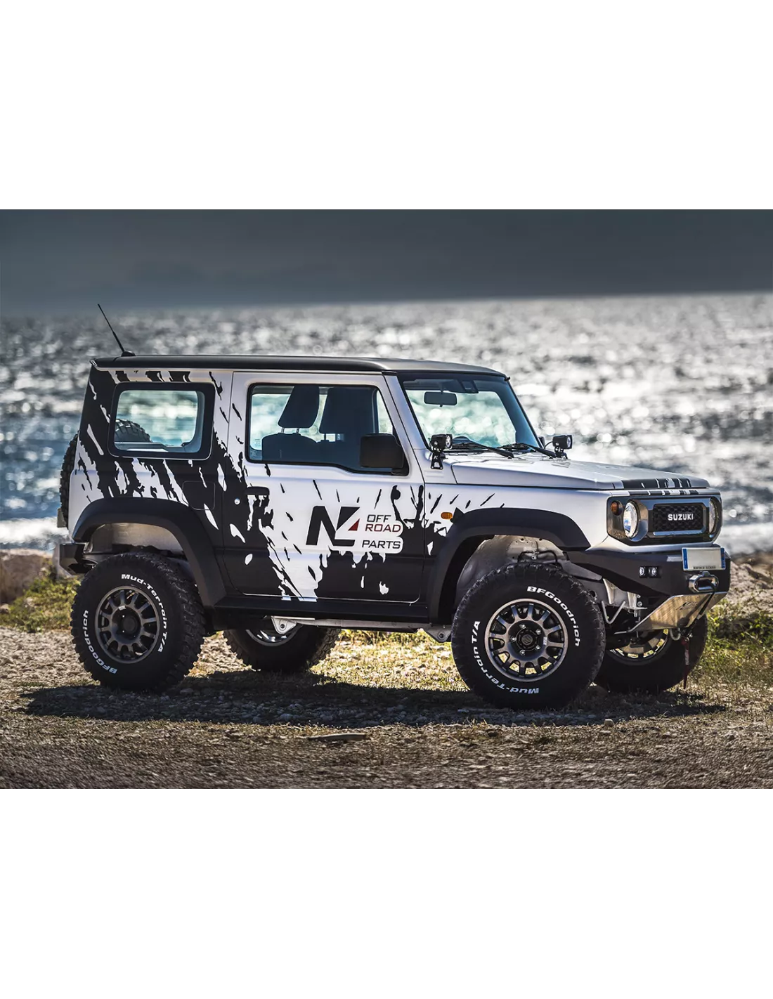 Jante Alu Braid Fullrace Grise 7x15 5x139 7 ET22 Jimny GL BRAID -