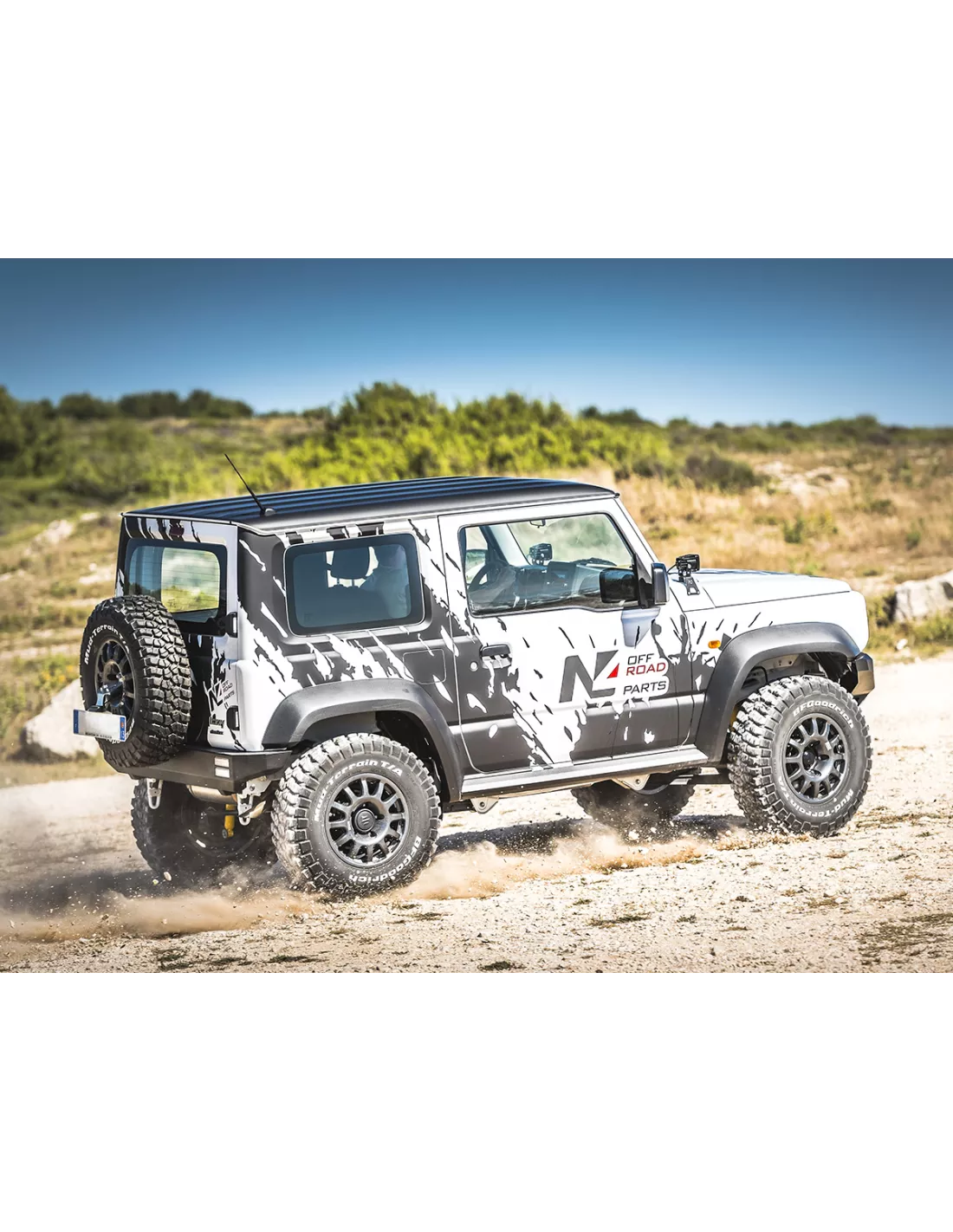 Jante Alu Braid Fullrace Grise 7x15 5x139 7 ET22 Jimny GL BRAID -