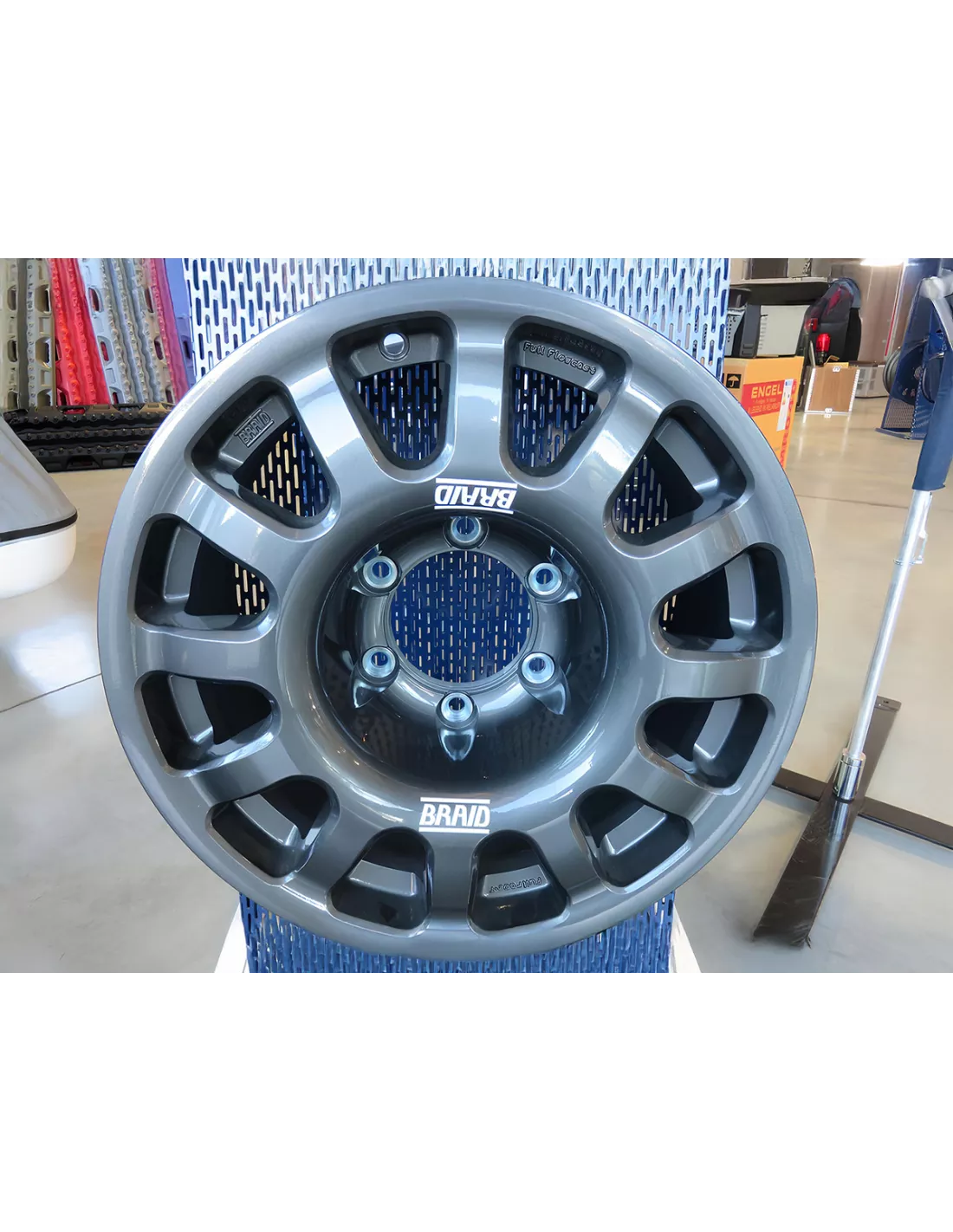 Gray FullRace Fullrace Aluminium RIM 7X16 6x139 7 en -25 HDJ / FZJ / FJ / HZJ80