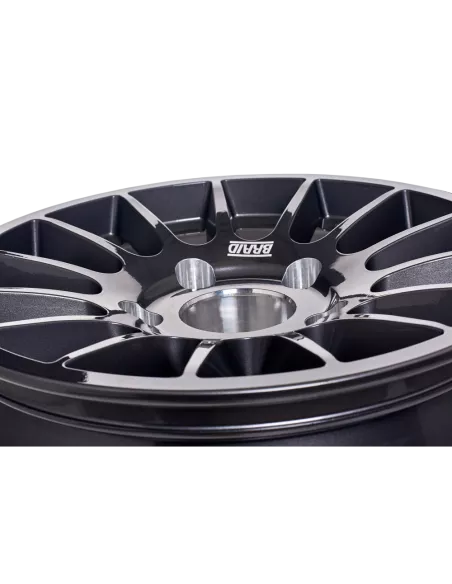 Jante alu Braid Winrace S grise 8x17 6x139.7 ET40 pour GDJ250 BRAID -