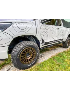 Jante Alu Braid Winrace S Bronze 8x17 6x139.7 ET5 Toyota Hilux et