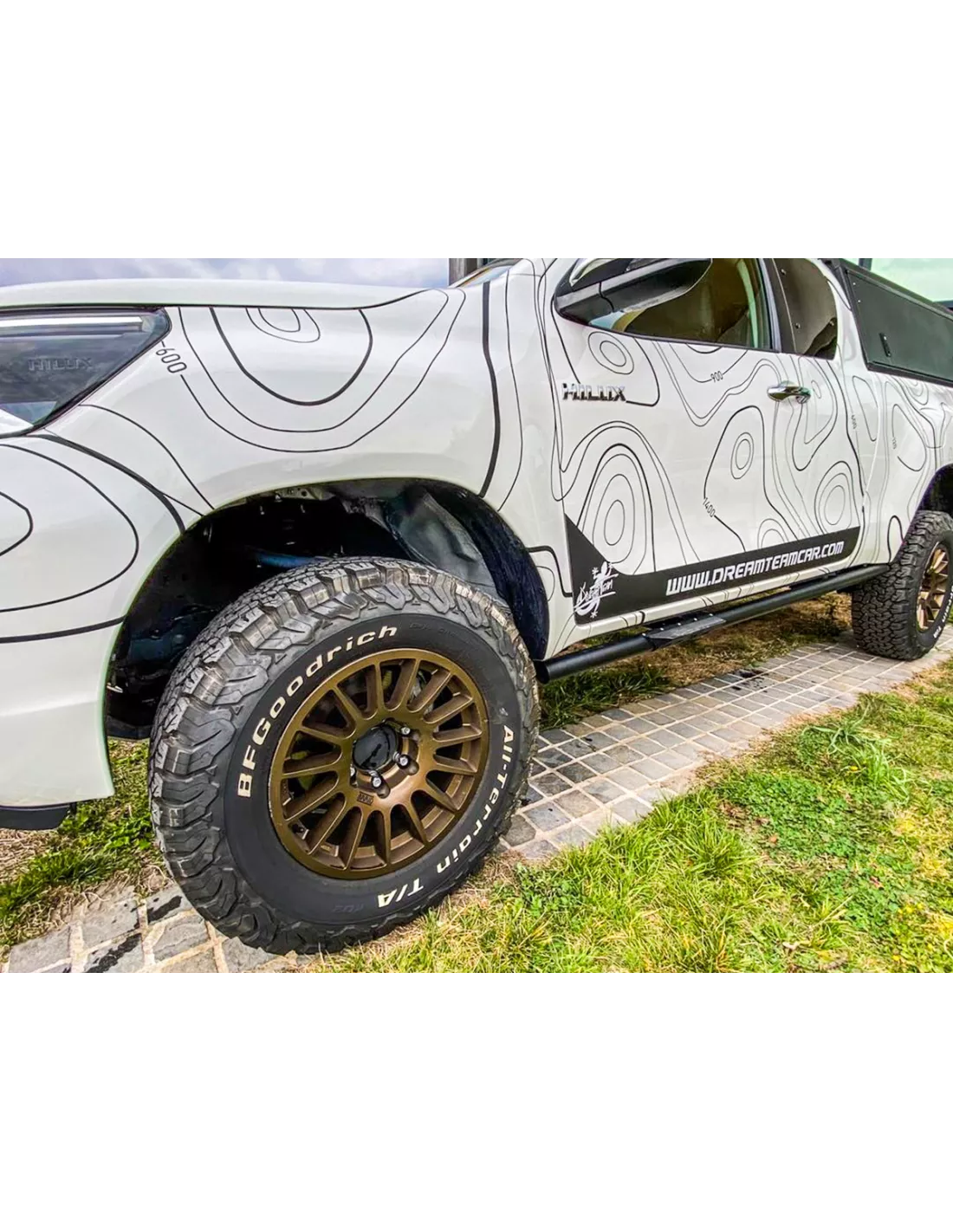 Jante Alu Braid Winrace S Bronze 8x17 6x139.7 ET5 Toyota Hilux et