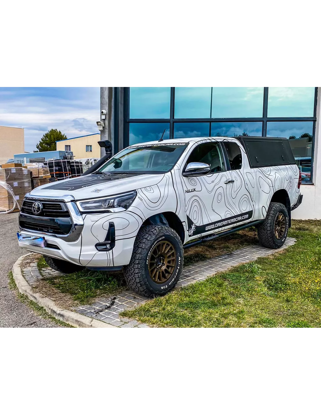 Jante Alu Braid Winrace S Bronze 8x17 6x139.7 ET5 Toyota Hilux et