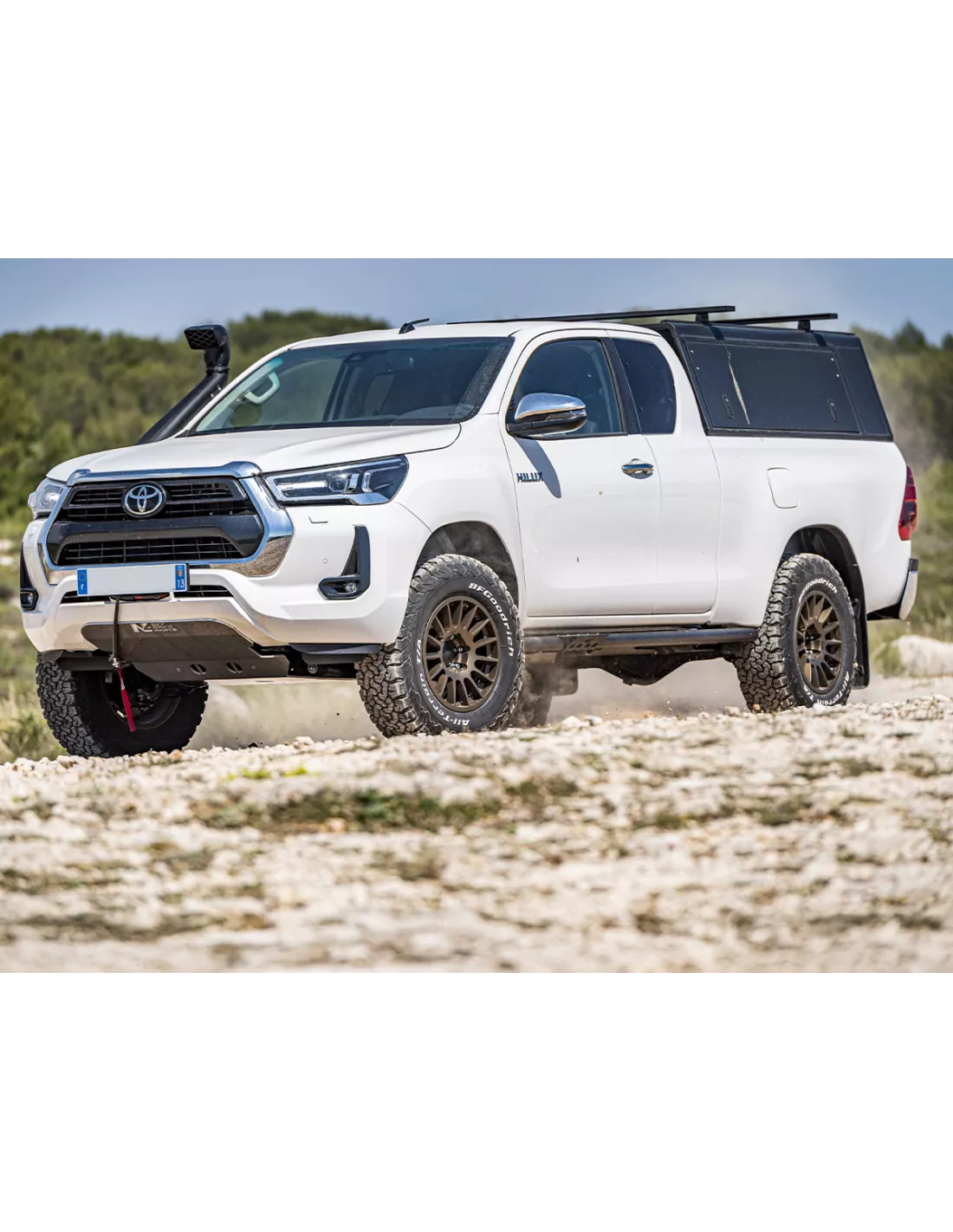 Braid Winrace S Alu Bronze Rim 8x17 6x139.7 ET5 Toyota Hilux und
