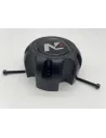 Cache moyeu fermé plastique noir pour jante acier entraxe 5x120