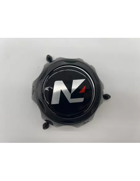 Cache moyeu fermé plastique noir pour jante acier entraxe 6x114.3