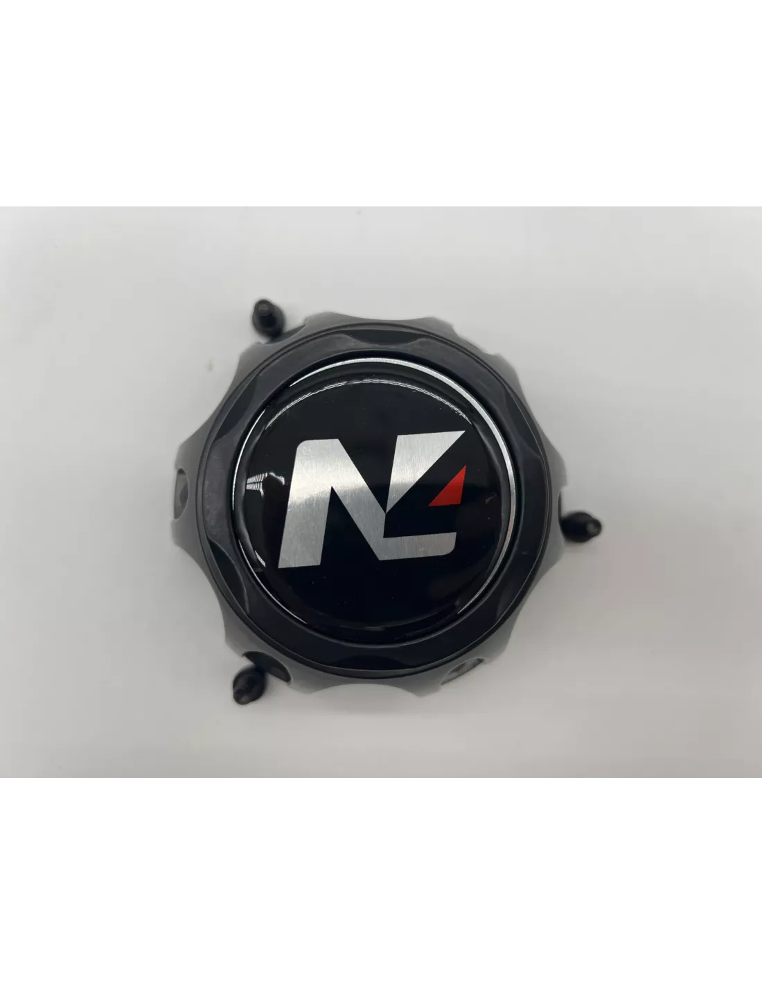 Cache moyeu fermé plastique noir pour jante acier entraxe 6x114.3