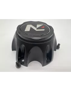Cache moyeu fermé plastique noir pour jante acier entraxe 6x114.3 2