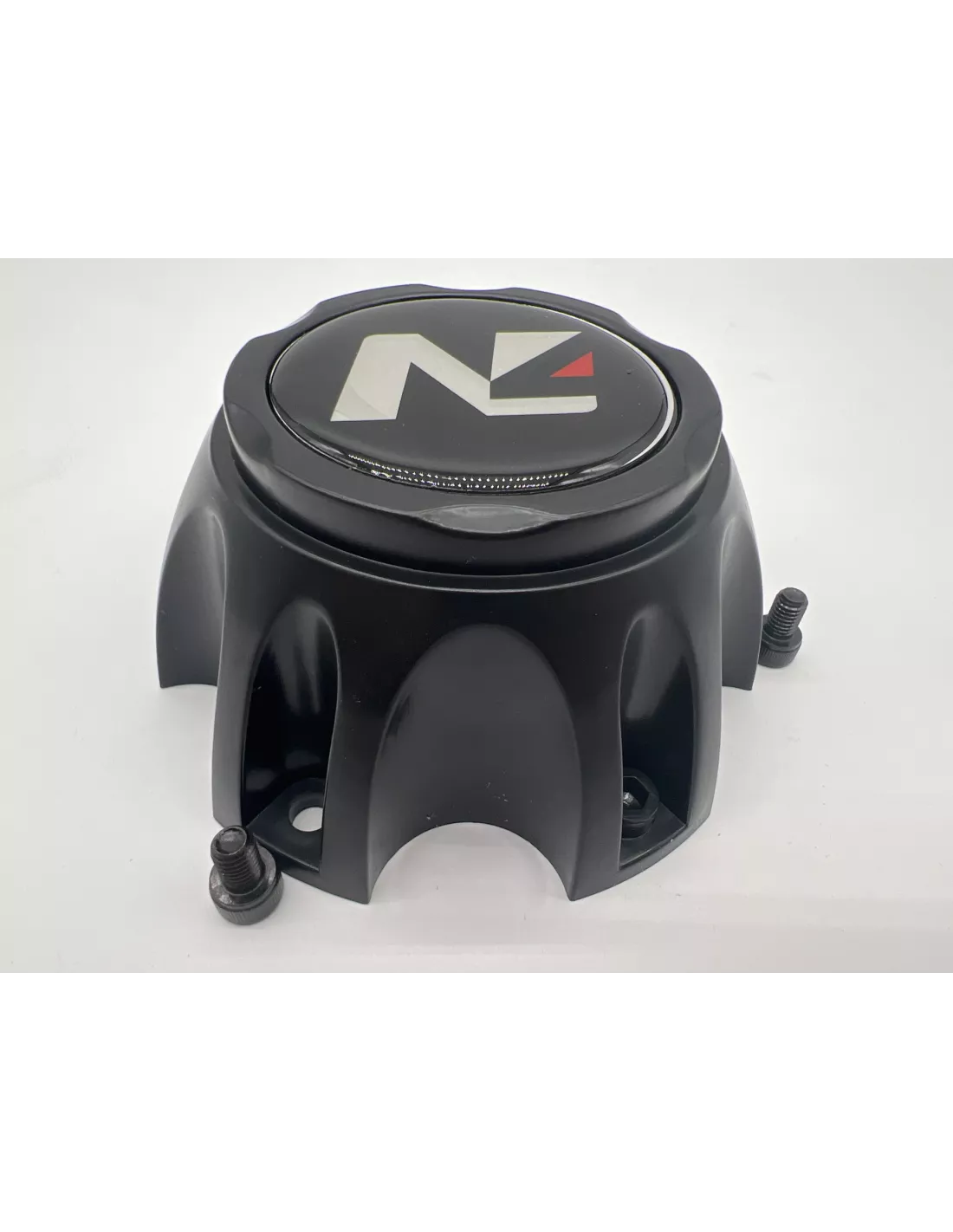 Cache moyeu fermé plastique noir pour jante acier entraxe 6x114.3