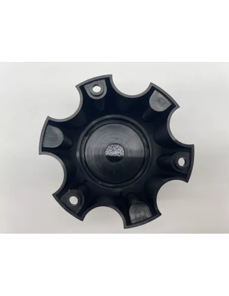 Cache moyeu fermé plastique noir pour jante acier entraxe 6x114.3