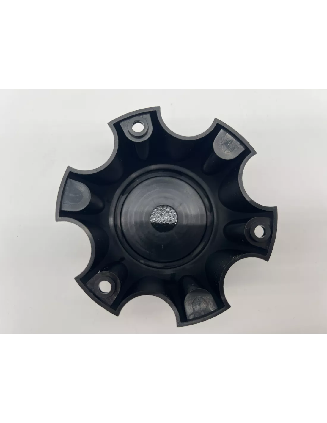 Cache moyeu fermé plastique noir pour jante acier entraxe 6x114.3