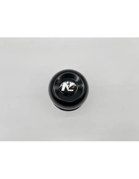 Cache moyeu fermé acier noir pour jantes acier avec centrage 110mm